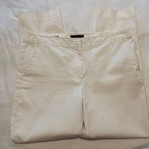 Talbots Heritage white pants size 14